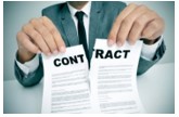 Picture of a mortgage contract