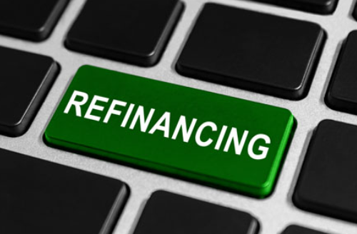 Refinancing button